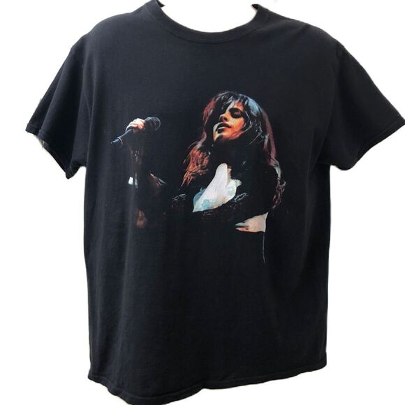 Camila Cabello Black Double Sided Concert Graphic T-Shirt Large Men's Unisex - Picture 1 of 10